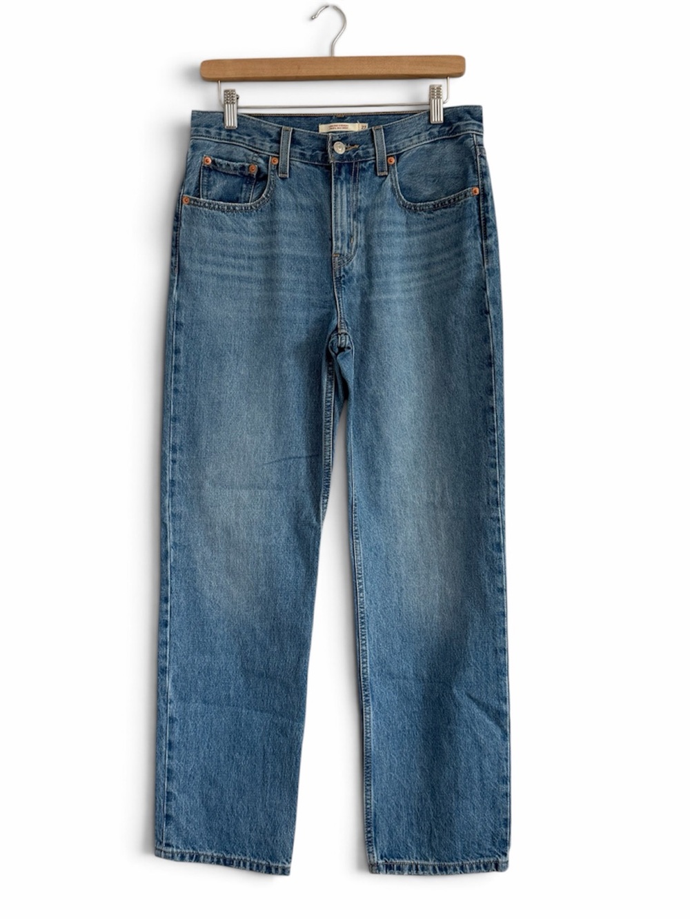 Levi's Women’s Straight Leg Jeans - Classic Blue Wash